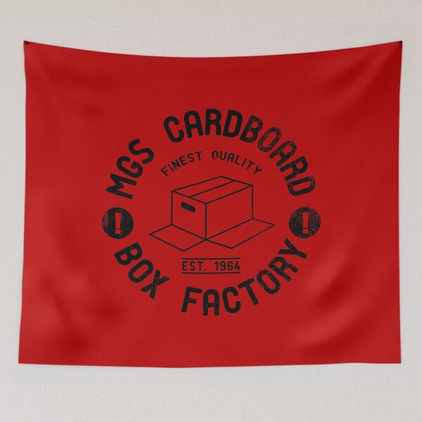 Item preview, MGS Cardboard Box Factory designed and sold by DeadRight.
