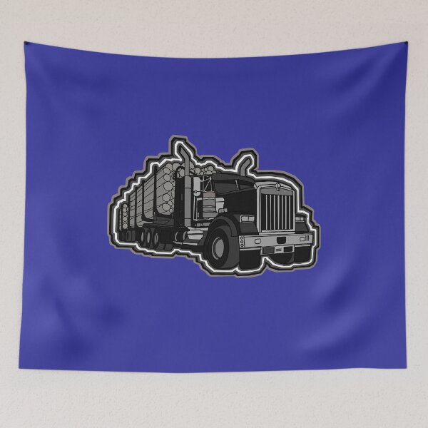 Item preview, Just a boy who loves trucks| Cool black and white truck  designed and sold by Happiness-pills.