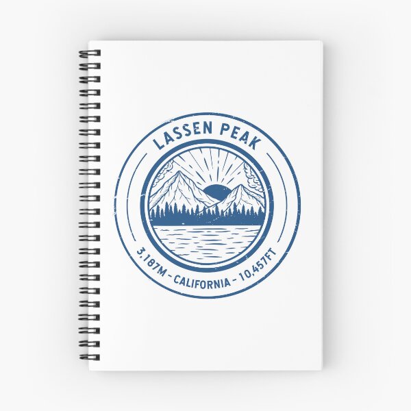 Item preview, Lassen Peak California | Hiking | Skiing designed and sold by KrisSidDesigns.