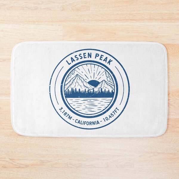 Item preview, Lassen Peak California | Hiking | Skiing designed and sold by KrisSidDesigns.