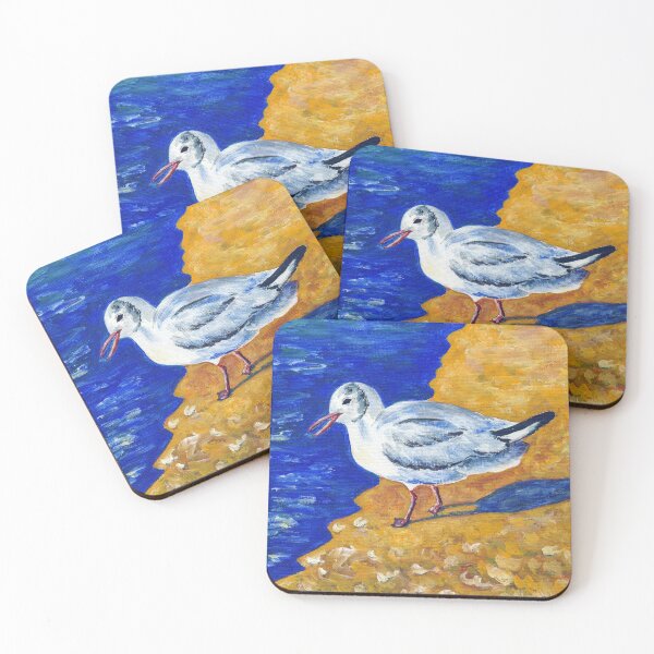 Item preview, Seagull at the Baltic Sea designed and sold by CarolineLembke.