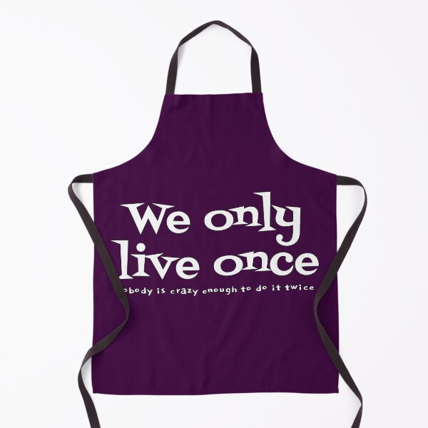 Item preview, We only live once - bk designed and sold by reIntegration.