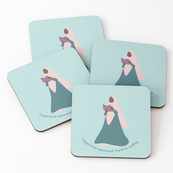 Item preview, Muslim Women | Forgot to be Oppressed. Too Busy Reading  designed and sold by DigitalPink.