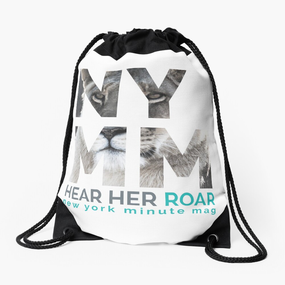 NYMM Lioness Drawstring Bag