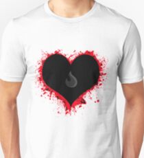The fading flame of toxic love Unisex T-Shirt