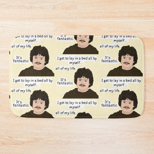 Item preview, Nacho libre “I get to lay in a bed all by myself, all of my life. It’s fantastic” designed and sold by artbylilli.