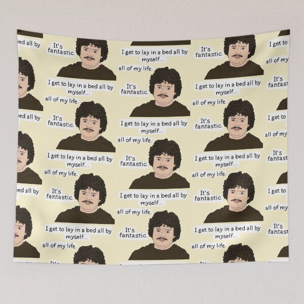 Item preview, Nacho libre “I get to lay in a bed all by myself, all of my life. It’s fantastic” designed and sold by artbylilli.