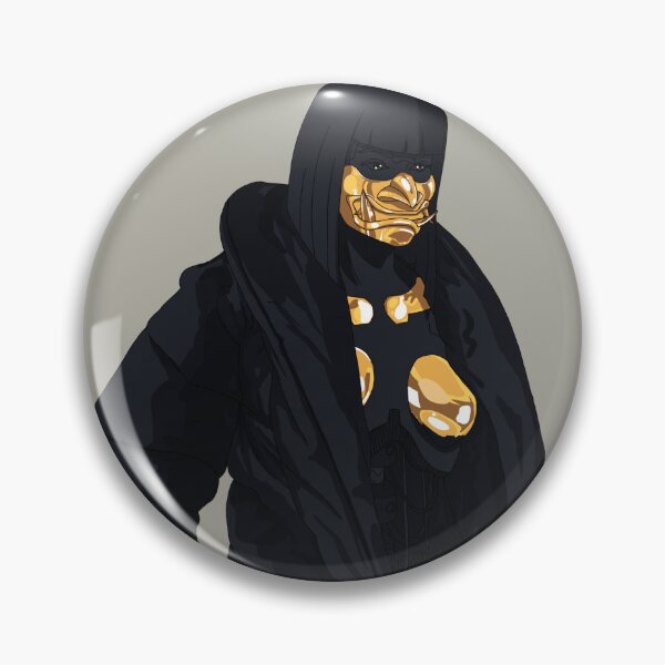 Aperçu de l'œuvre Battle King User Her 1.0 All Black Gold Plates créée et vendue par ProdigyJin.