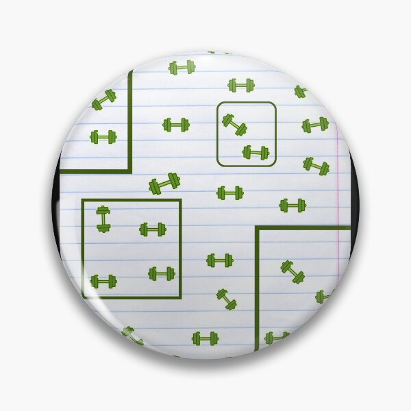 Item preview, Gym Dumbells on Paper designed and sold by Aleksa Kos.