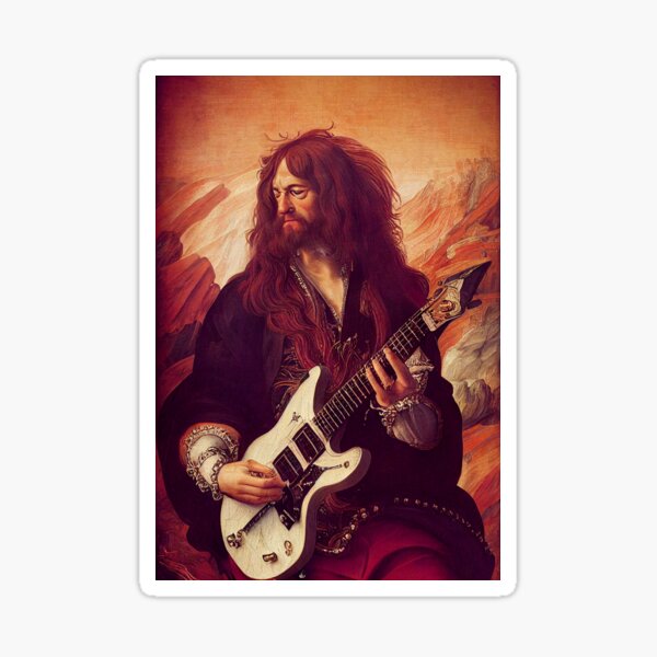 Item preview, Guitarist  designed and sold by ladarkepoque.