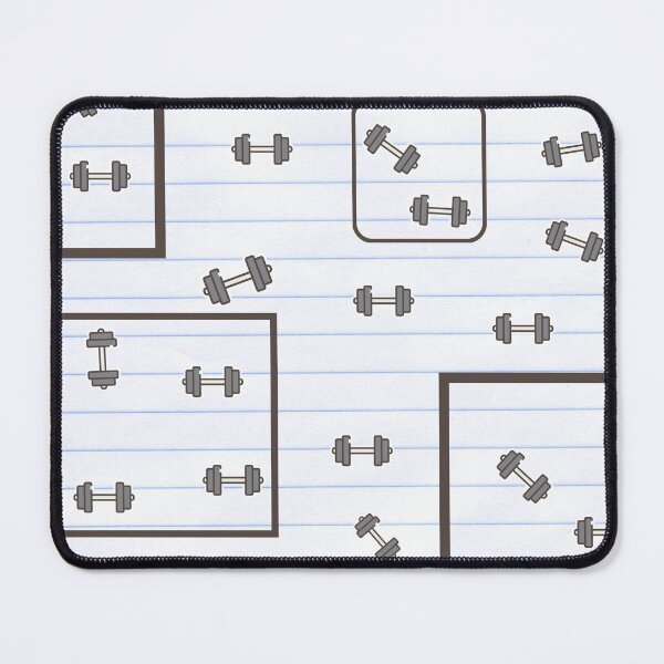 Item preview, Gym Dumbells on Paper designed and sold by Aleksa Kos.