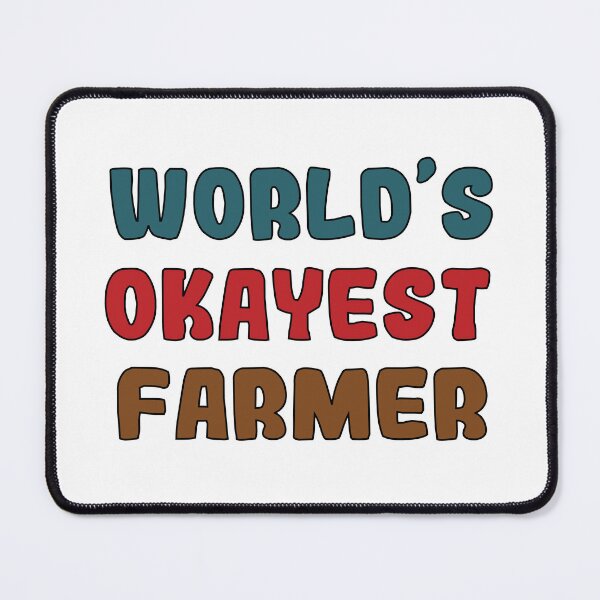 Item preview, world’s okayest farmer designed and sold by retro10.