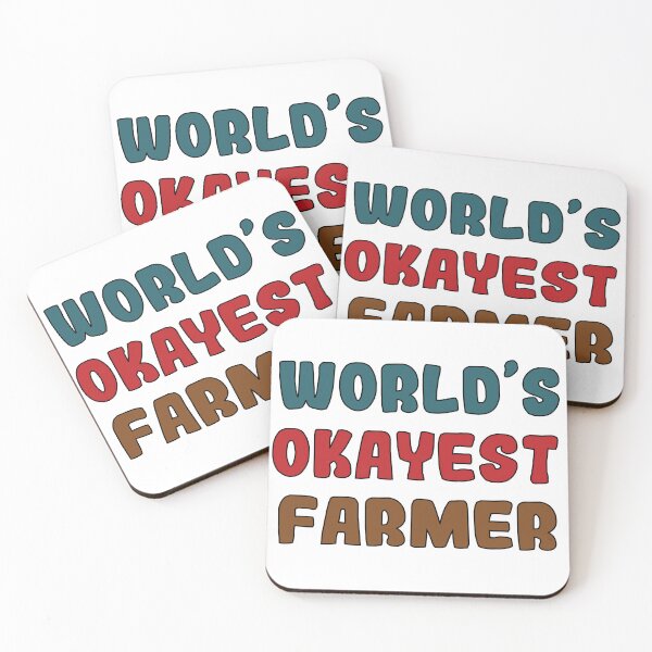 Item preview, world’s okayest farmer designed and sold by retro10.