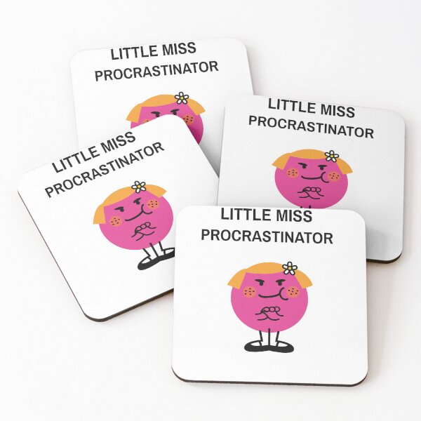 Item preview, LITTLE MISS PROCRASTINATOR designed and sold by GoaTees23.