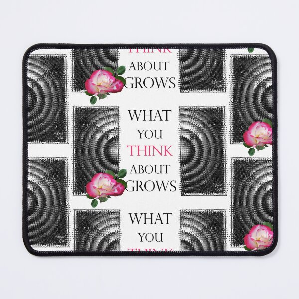 Item preview, What You Think About Grows, the Ripple Effect White designed and sold by SpiritGifts.
