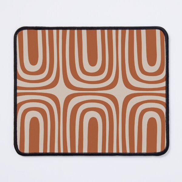 Item preview, Midcentury Modern Confaab Abstract Pattern in Clay and Putty designed and sold by kierkegaard.