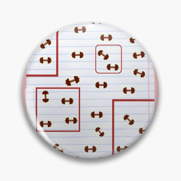 Item preview, Gym Dumbells on Paper designed and sold by Aleksa Kos.