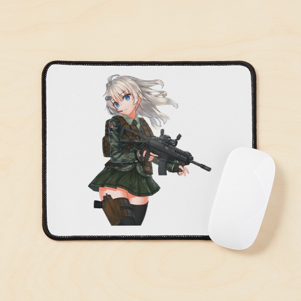 Póster for Sale con la obra «Sobre citas Militar Anime Cute Gun Ease These  Fan The Boys Girls» de JasmineArmitArt | Redbubble