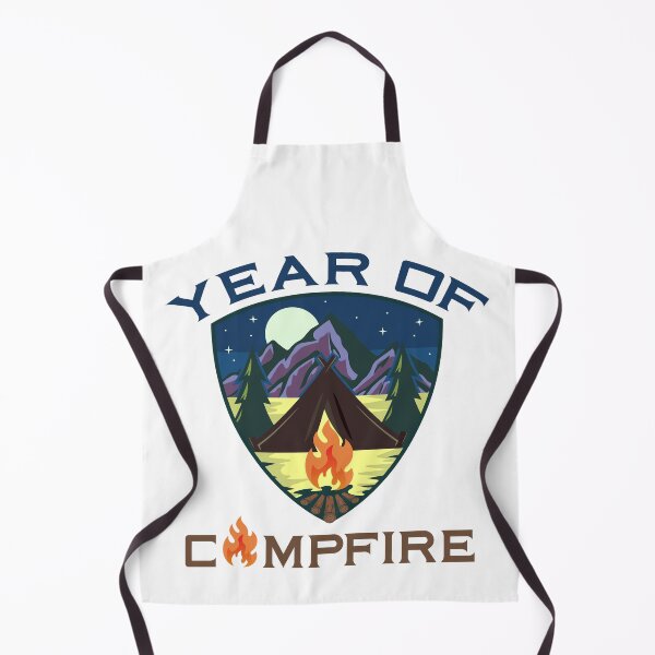 Item preview, Year of the Campfire Grilling Bon Fires Camper Summer Coals designed and sold by Zeus-Studio.