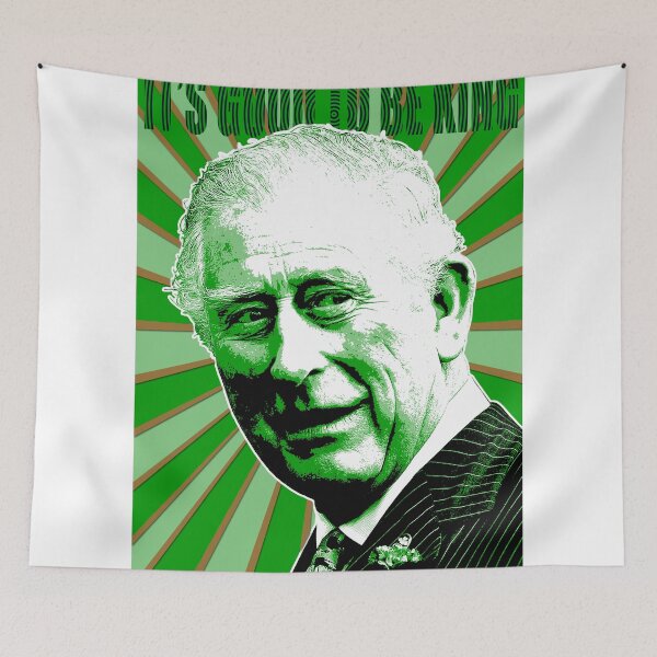 Item preview, It's Good to be King Version 3 - Green designed and sold by Gary Hogben.