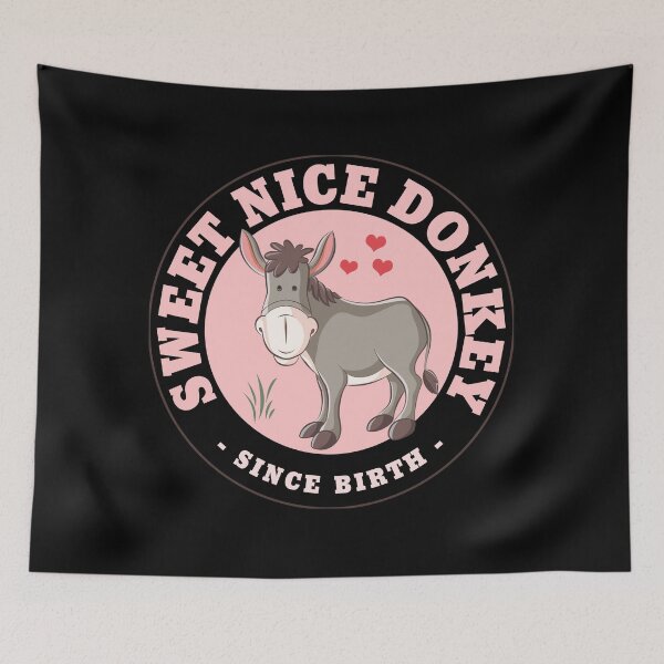 Item preview, Sweet Nice Donkey, Since Birth - For Kids designed and sold by Tatzki-Design.