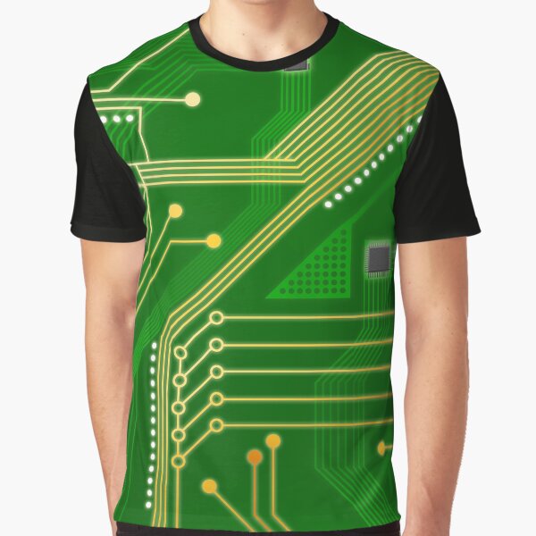 Circuitboard Graphic T-Shirt