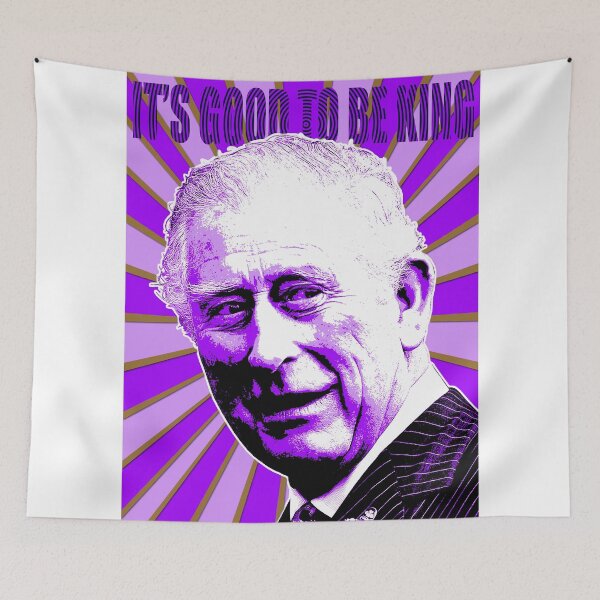 Item preview, It's Good to be King Version 3 - Purple designed and sold by Gary Hogben.