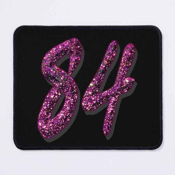 Item preview, Number 84 Glitter Pink Purple designed and sold by GlamourChick.