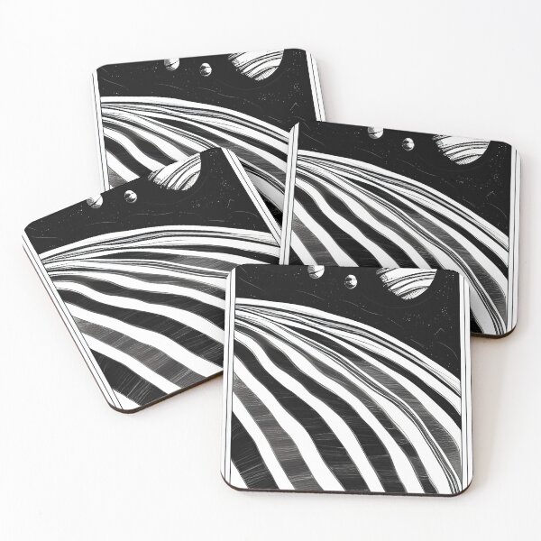 Item preview, black and white space designed and sold by OverAltruist.