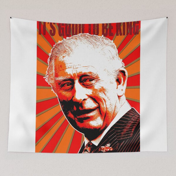 Item preview, It's Good to be King Version 3 - Red designed and sold by Gary Hogben.
