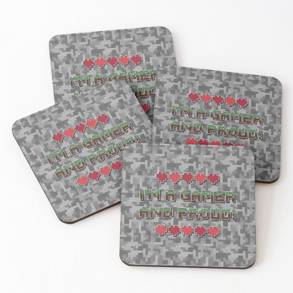 Item preview, Pixel Text - Gamer and Proud designed and sold by Sarinilli.
