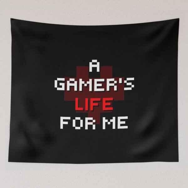 Item preview, Pixel Text - Gamer's Life designed and sold by Sarinilli.