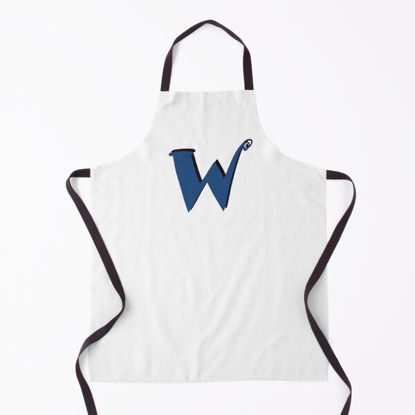 Item preview, Letter W blue initial monogram alphabet W capital W designed and sold by Antique-Gifts.