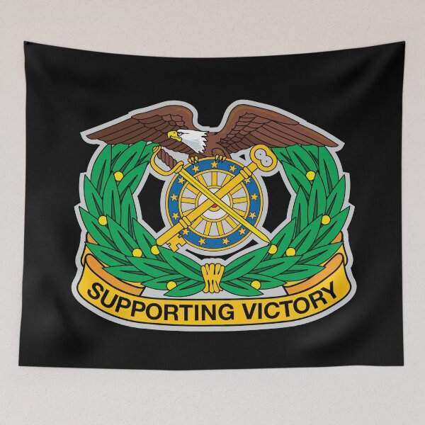 Item preview, QUARTERMASTER CORPS REGIMENTAL CREST designed and sold by WOOFANG.