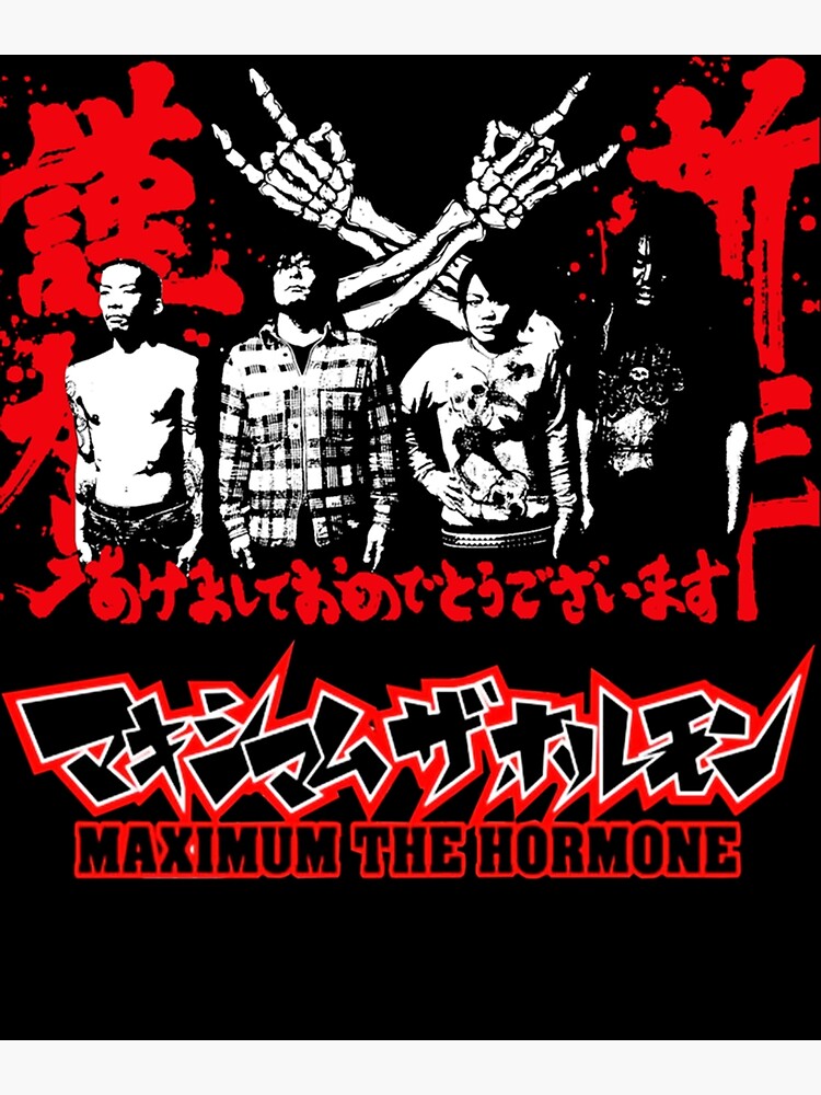 MAXIMUM THE HORMONE ポスター Amazon.co.jp: 《MAXIMUM THE HORMONE》B2 ポスター マキシマム