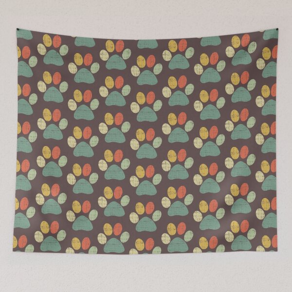 Item preview, Vintage Dog Or Cat Paw Print designed and sold by MarkTees.