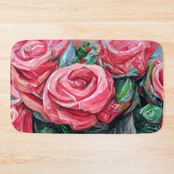 Item preview, Ruby Rose Bouquet | Abstract Floral Arrangement designed and sold by AyfuDesigns.