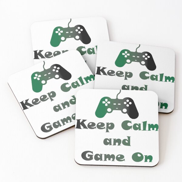 Item preview, Keep Calm Game On designed and sold by ItsyBitsyVixy.