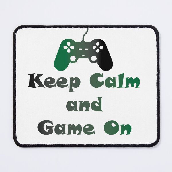 Item preview, Keep Calm Game On designed and sold by ItsyBitsyVixy.