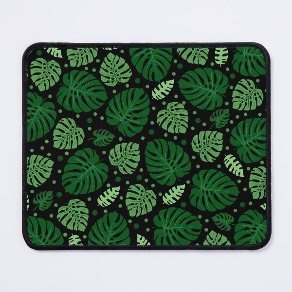 Item preview, Monstera Pattern In Black designed and sold by alifart.