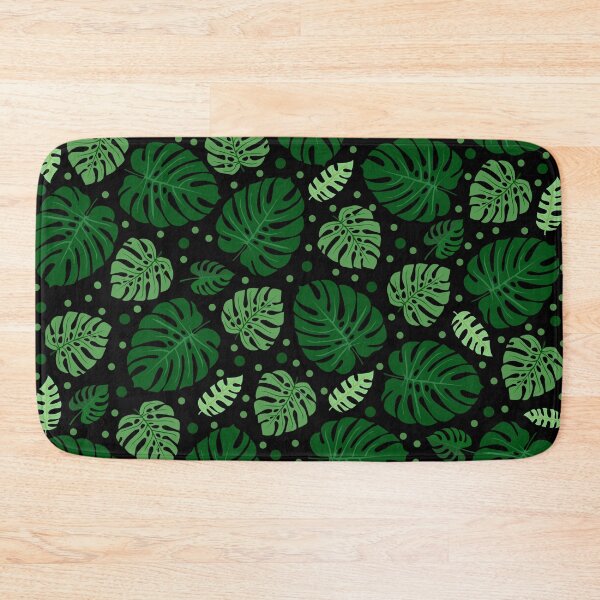 Item preview, Monstera Pattern In Black designed and sold by alifart.