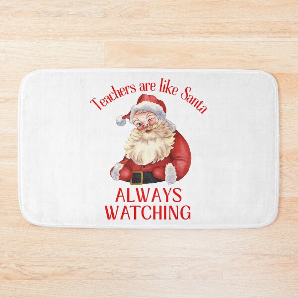 Item preview, Funny Teacher Christmas Vintage Santa designed and sold by SunfullyYours.