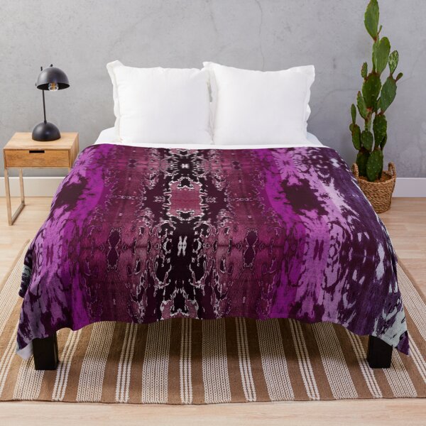 Item preview, Plum Ikat designed and sold by Nina May Designs.