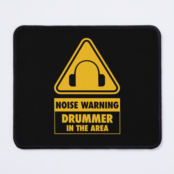 Item preview, Noise Warning Drummer In The Area designed and sold by DeadRight.