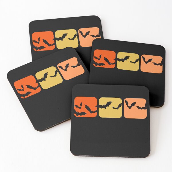 Item preview, Halloween Bat | Colorful pop art blocks designed and sold by lang-popart.
