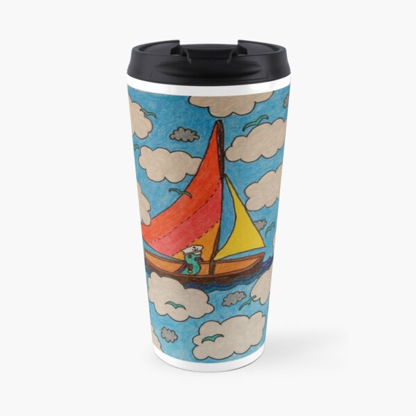 Sailing the Sky Travel Mug