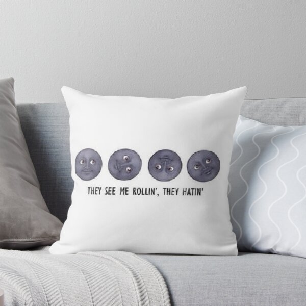 Item preview, They see me rolling, They hating - Moon Emoji designed and sold by Rad Merch.