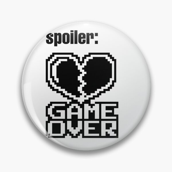 Item preview, game over love spoiler designed and sold by CreandoLios.