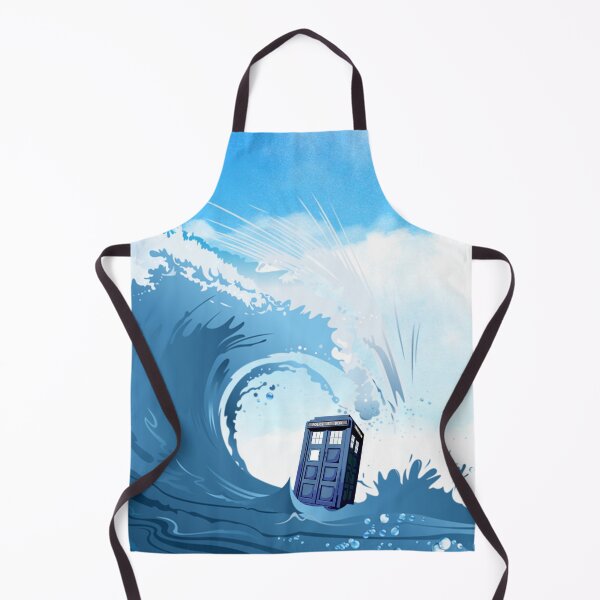 Item preview, Great Wave And Blue Phonebox designed and sold by alifart.