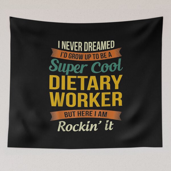 Item preview, Dietary Worker Gifts Funny Service Worker Week Appreciation designed and sold by minduanderjxb28.